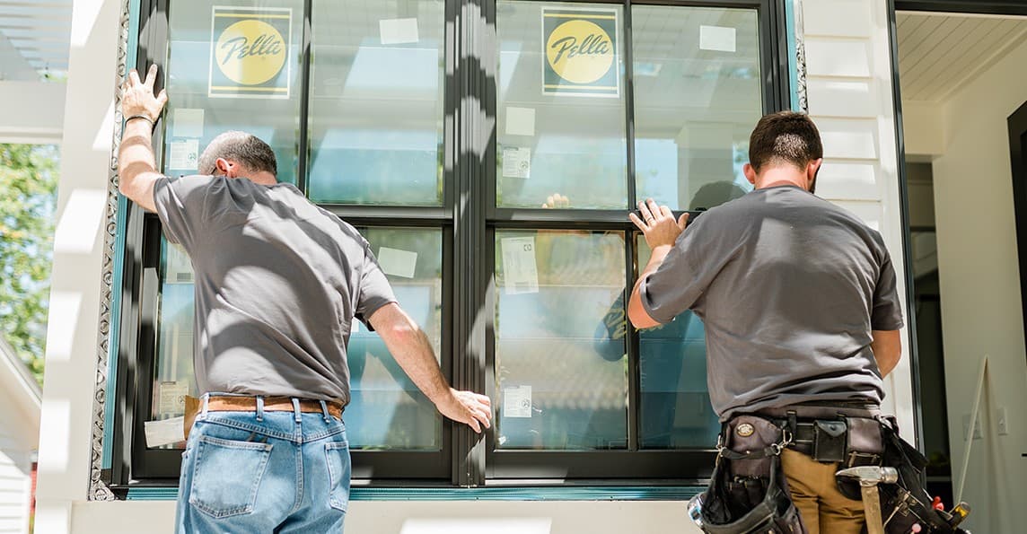 Window installation detail